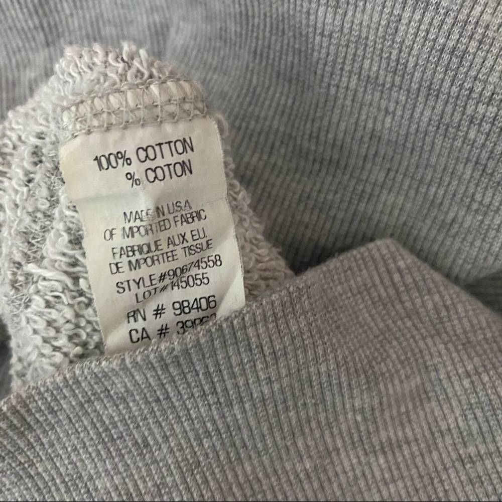 Theory Zip Up Sweater Gray Size P - Picture 2 of 4
